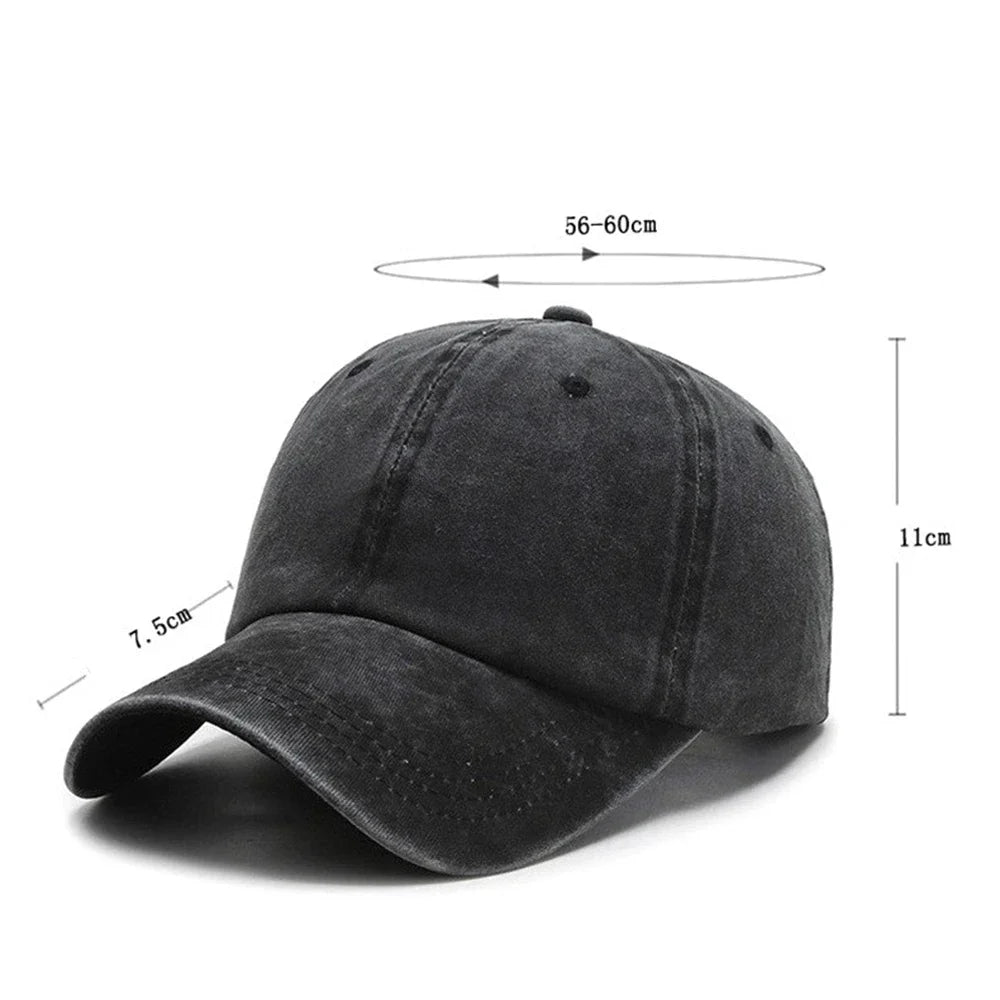 Solid Snapback Cap